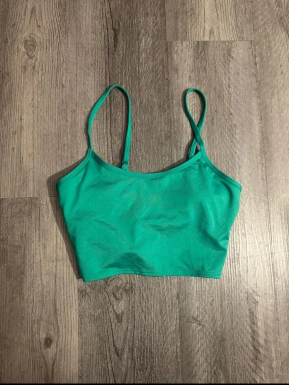 victoria’s secret pink active green sports bra